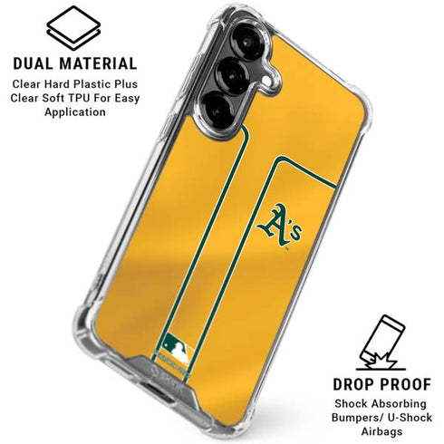 MLB Oakland Athletics Alternate Jersey Galaxy S26 Clear Case
