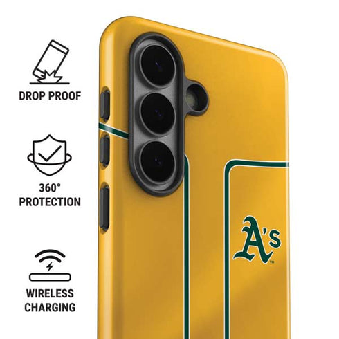 MLB Oakland Athletics Alternate Jersey Galaxy S26 Plus Impact Case