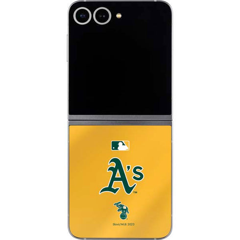 MLB Oakland Athletics Alternate Jersey Galaxy Z Flip6 Skin