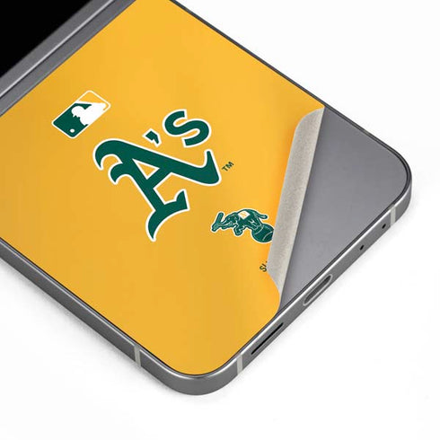 MLB Oakland Athletics Alternate Jersey Galaxy Z Flip6 Skin