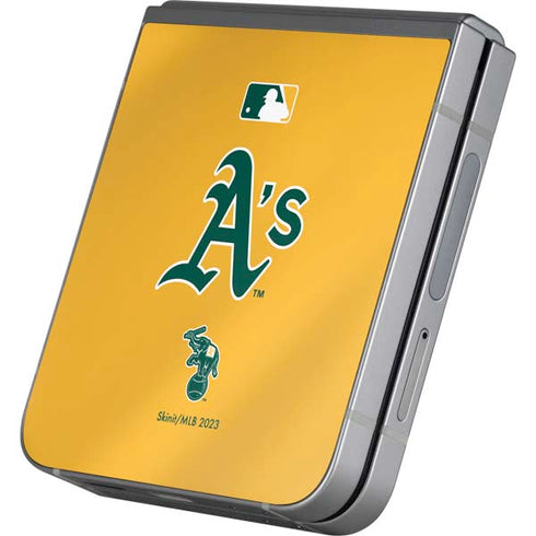 MLB Oakland Athletics Alternate Jersey Galaxy Z Flip6 Skin
