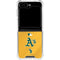MLB Oakland Athletics Alternate Jersey Galaxy Z Flip6 Clear Case