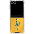 MLB Oakland Athletics Alternate Jersey Galaxy Z Flip7 Clear Case