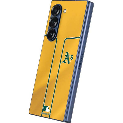 MLB Oakland Athletics Alternate Jersey Galaxy Z Fold6 Skin