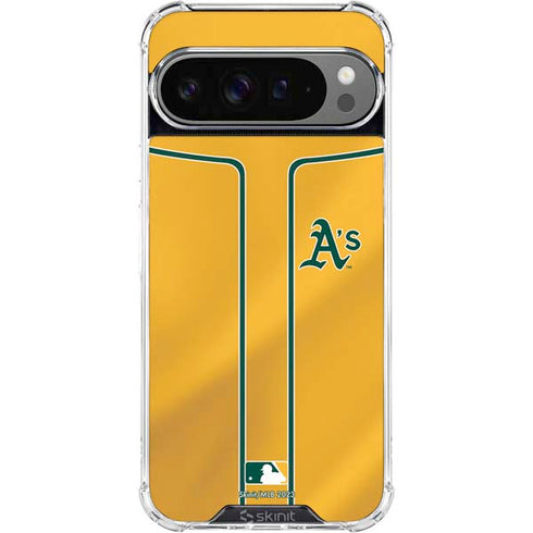 MLB Oakland Athletics Alternate Jersey Google Pixel 10 Pro XL Clear Case