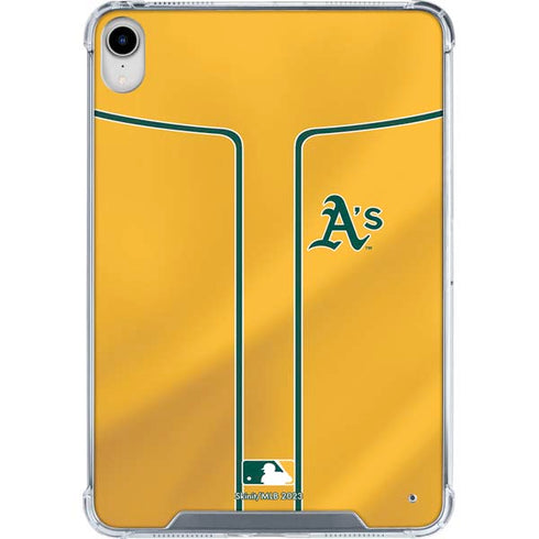 MLB Oakland Athletics Alternate Jersey iPad 11th Gen (2025) Clear Case