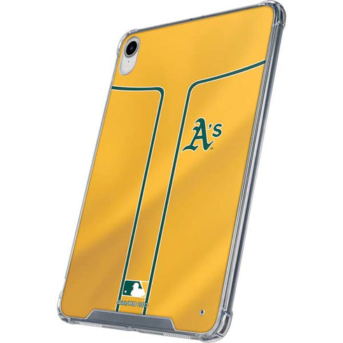 MLB Oakland Athletics Alternate Jersey iPad 11th Gen (2025) Clear Case