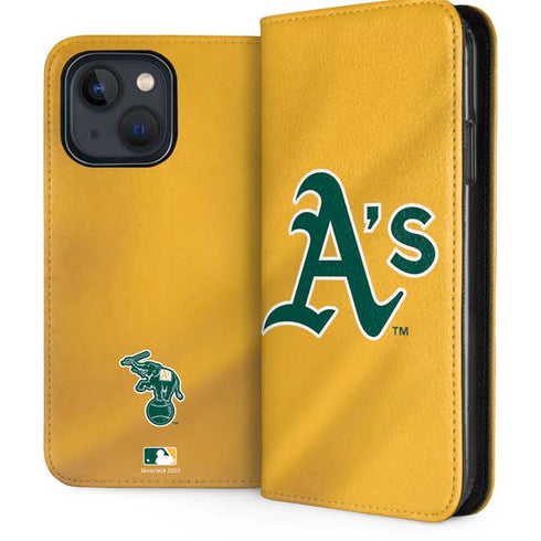 MLB Oakland Athletics Alternate Jersey iPhone 15 Folio Case