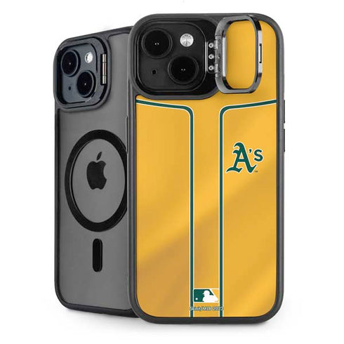 MLB Oakland Athletics Alternate Jersey iPhone 15 Plus Kickstand Case
