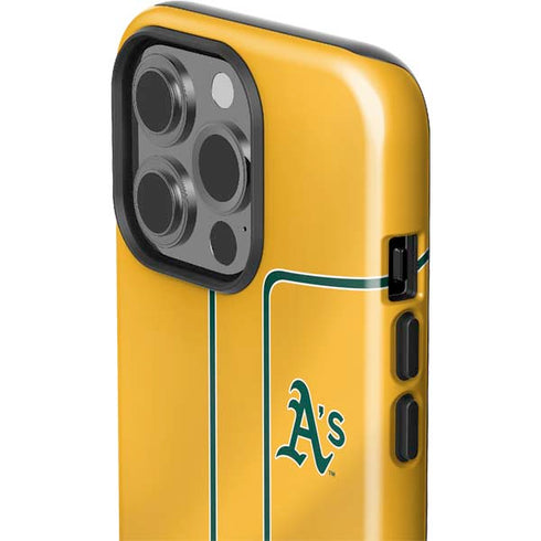 MLB Oakland Athletics Alternate Jersey iPhone 15 Pro Impact Case