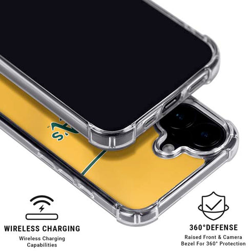 MLB Oakland Athletics Alternate Jersey iPhone 16 MagSafe Case