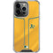 MLB Oakland Athletics Alternate Jersey iPhone 16 Pro Clear Case