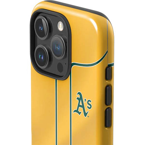 MLB Oakland Athletics Alternate Jersey iPhone 16 Pro Impact Case
