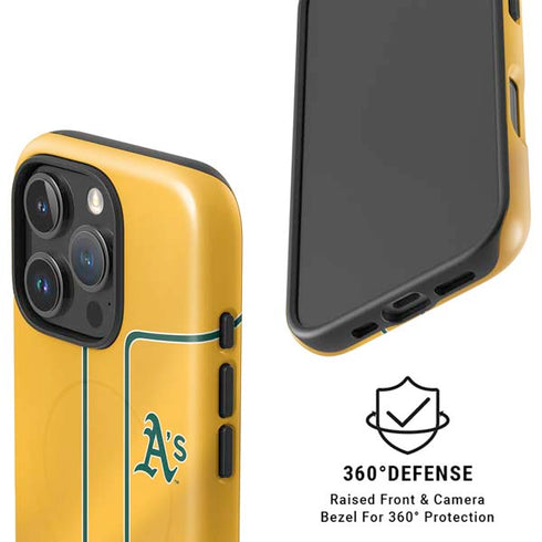 MLB Oakland Athletics Alternate Jersey iPhone 16 Pro Max Magsafe Impact Case