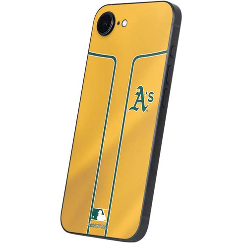MLB Oakland Athletics Alternate Jersey iPhone 16e Skin