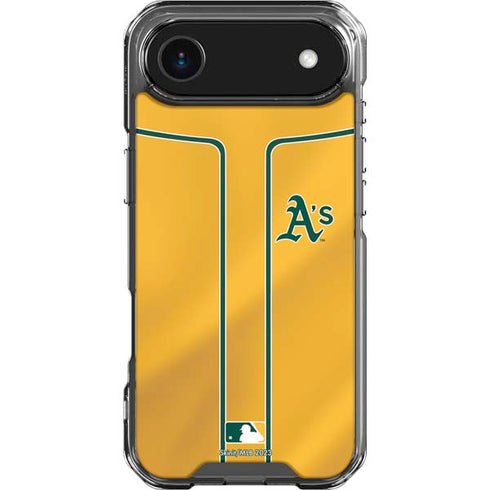 MLB Oakland Athletics Alternate Jersey iPhone 17 Air Clear Case