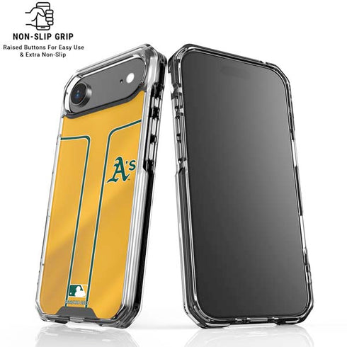 MLB Oakland Athletics Alternate Jersey iPhone 17 Air Clear Case