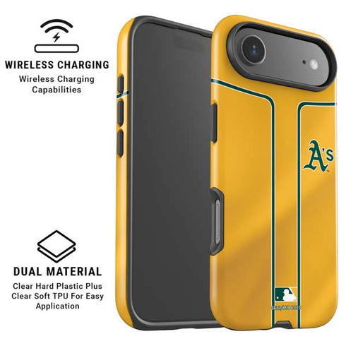 MLB Oakland Athletics Alternate Jersey iPhone 17 Air Magsafe Impact Case
