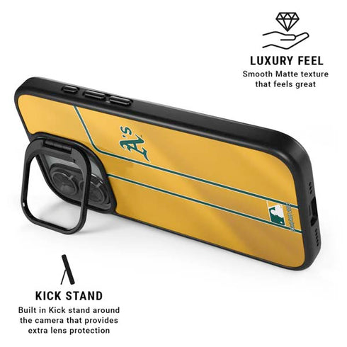 MLB Oakland Athletics Alternate Jersey iPhone 17 Kickstand Case