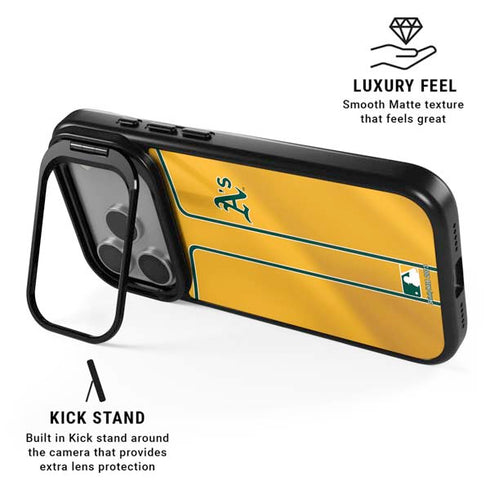 MLB Oakland Athletics Alternate Jersey iPhone 17 Pro Kickstand Case
