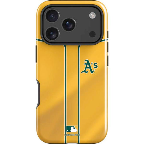 MLB Oakland Athletics Alternate Jersey iPhone 17 Pro Max Impact Case