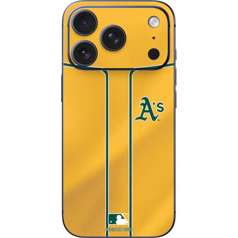 MLB Oakland Athletics Alternate Jersey iPhone 17 Pro Max Skin