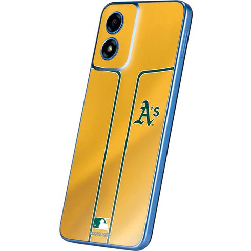 MLB Oakland Athletics Alternate Jersey Moto G Play 4G (2024) Skin