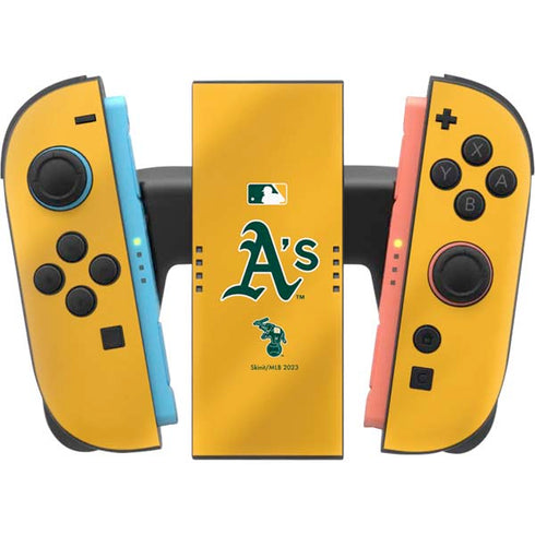 MLB Oakland Athletics Alternate Jersey Nintendo Switch 2 (2025) Joy-Con Controller Skin