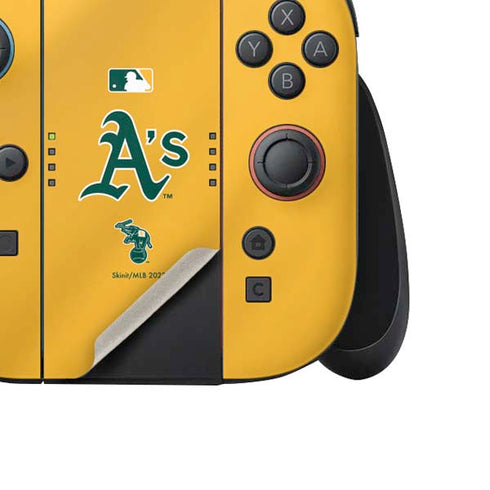 MLB Oakland Athletics Alternate Jersey Nintendo Switch 2 (2025) Joy-Con Controller Skin