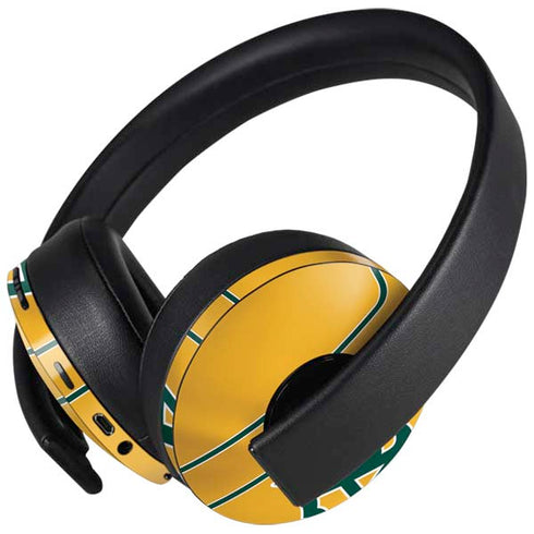 MLB Oakland Athletics Alternate Jersey PlayStation 4 Gold Wireless Headset Skin