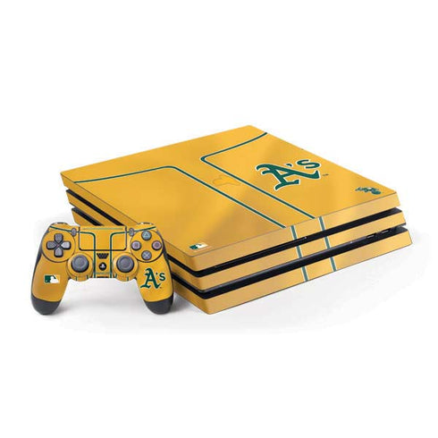 MLB Oakland Athletics Alternate Jersey PlayStation PS4 Skins