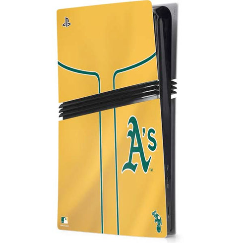MLB Oakland Athletics Alternate Jersey PS5 Pro Console Skin