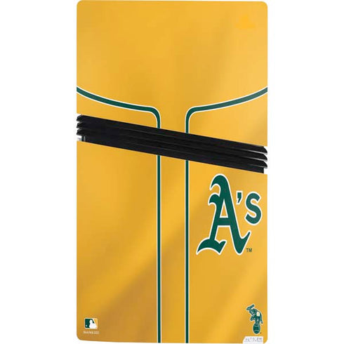 MLB Oakland Athletics Alternate Jersey PS5 Pro Console Skin