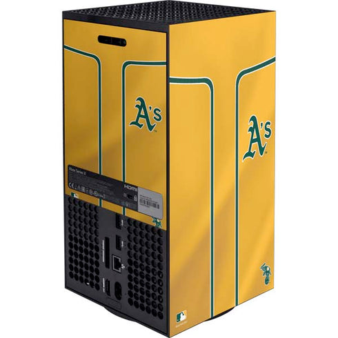 MLB Oakland Athletics Alternate Jersey XBox Series X Digital Edition Bundle Skin