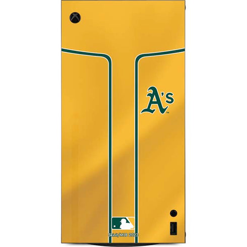 MLB Oakland Athletics Alternate Jersey XBox Series X Digital Edition Console Skin
