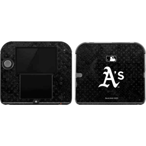 MLB Oakland Athletics Dark Wash Nintendo Skins