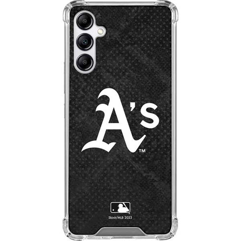 MLB Oakland Athletics Dark Wash Gabb Phone 4 Clear Case