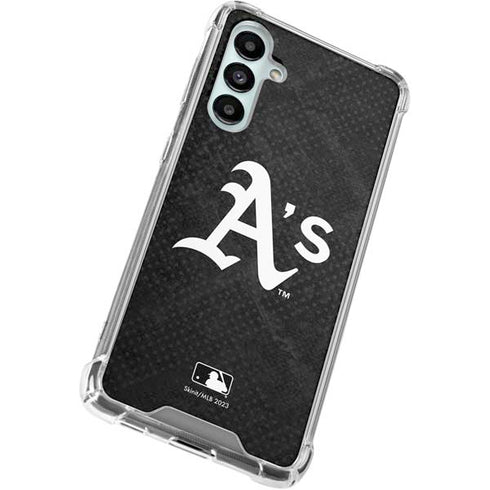 MLB Oakland Athletics Dark Wash Galaxy A16 5G Clear Case
