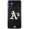 MLB Oakland Athletics Dark Wash Galaxy A35 5G Clear Case