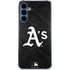 MLB Oakland Athletics Dark Wash Galaxy A55 5G Clear Case
