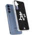MLB Oakland Athletics Dark Wash Galaxy A55 5G Clear Case