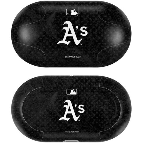 MLB Oakland Athletics Dark Wash Galaxy Buds Plus Skin