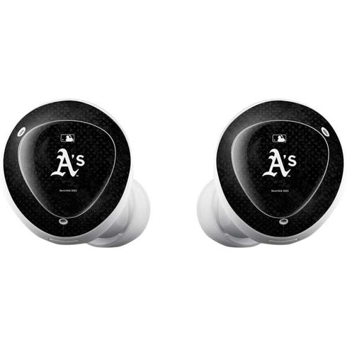 MLB Oakland Athletics Dark Wash Galaxy Buds Plus Skin