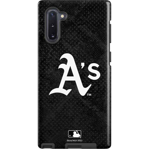 MLB Oakland Athletics Dark Wash Galaxy Cases