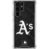 MLB Oakland Athletics Dark Wash Galaxy S23 Ultra Clear Case