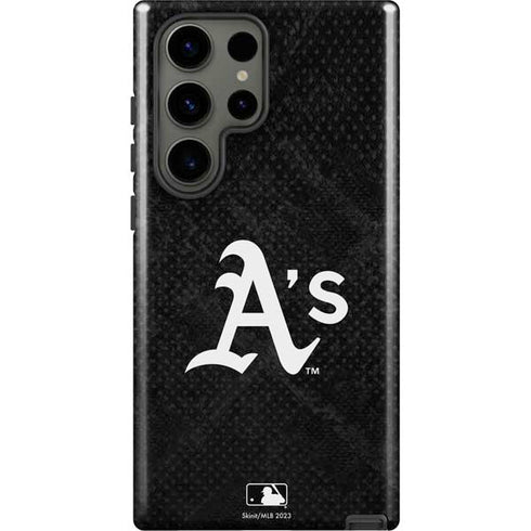 MLB Oakland Athletics Dark Wash Galaxy S23 Ultra Pro Case