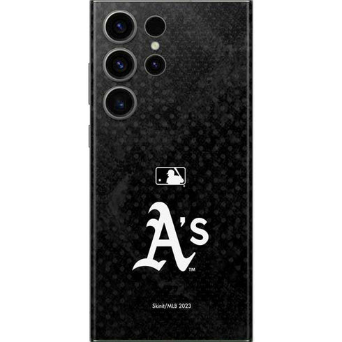 MLB Oakland Athletics Dark Wash Galaxy Skins