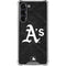 MLB Oakland Athletics Dark Wash Galaxy S24 FE Clear Case