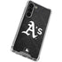 MLB Oakland Athletics Dark Wash Galaxy S24 FE Clear Case