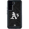 MLB Oakland Athletics Dark Wash Galaxy S24 Plus Waterproof Case
